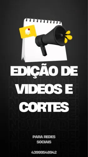 Edição profissional de fotos, vídeos e cortes para redes sociais