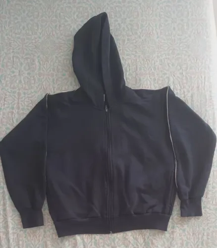 Bluza de Moletom com Zíper - Unissex -