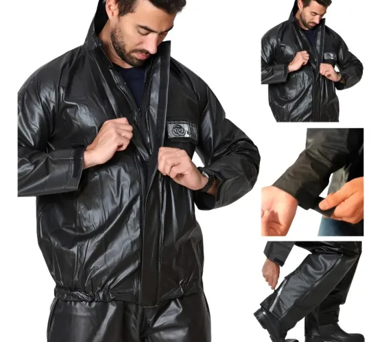 Capa de chuva motoqueiro