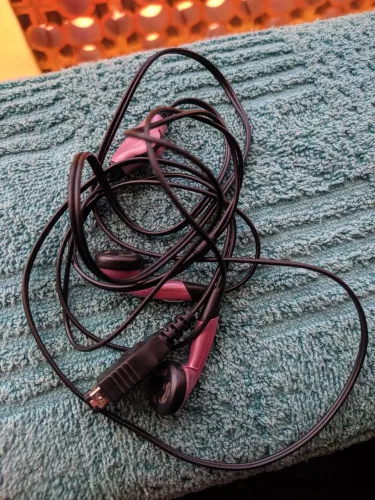 GBA SP fones de ouvido.