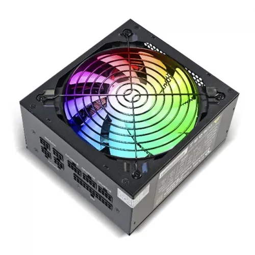 Fonte ATX 500W Real PFC Ativo 80 Plus Bronze Duex DX 500FSE++ RGB Full Modular - WZetta