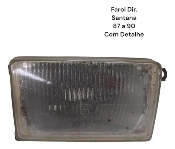 Farol Direita Santana E Quantum 1985 1986 A 1990