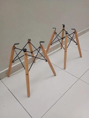 Pé de madeira para cadeira