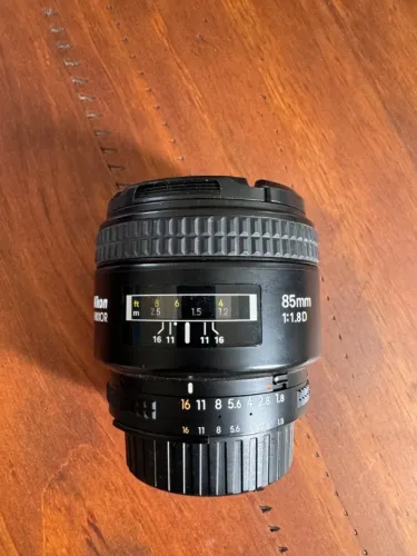 Nikon AF 85mm f/1.8D - Lente Retrato - Sem Fungos - Negociável