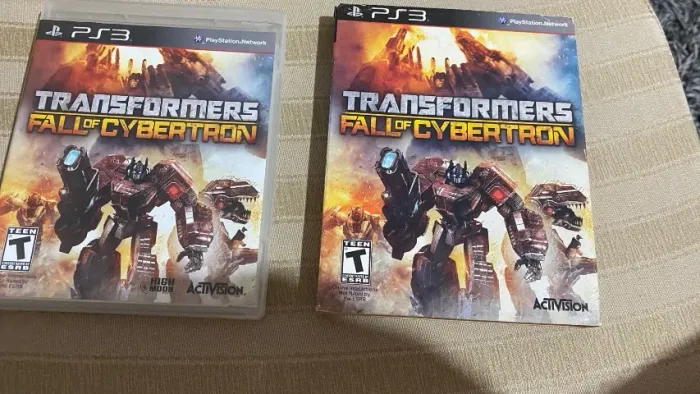 Transformers Fall Of Cybertron Com Luva Ps3 Novo (Usado)