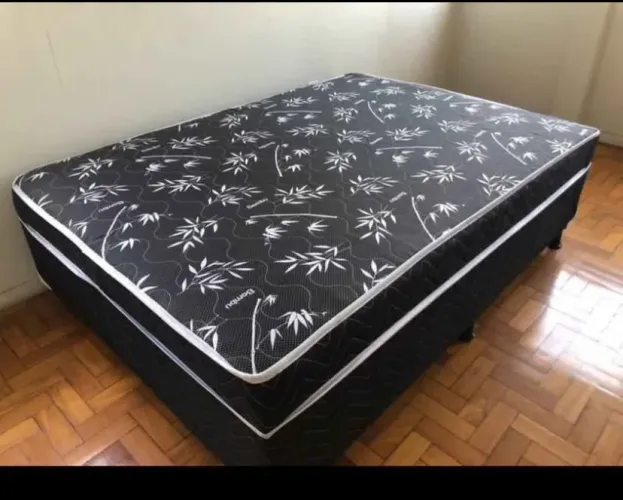Cama Box Casal com Colchão!!! Novas