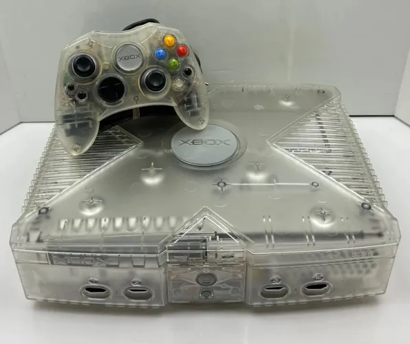 Xbox clássico edição Crystal