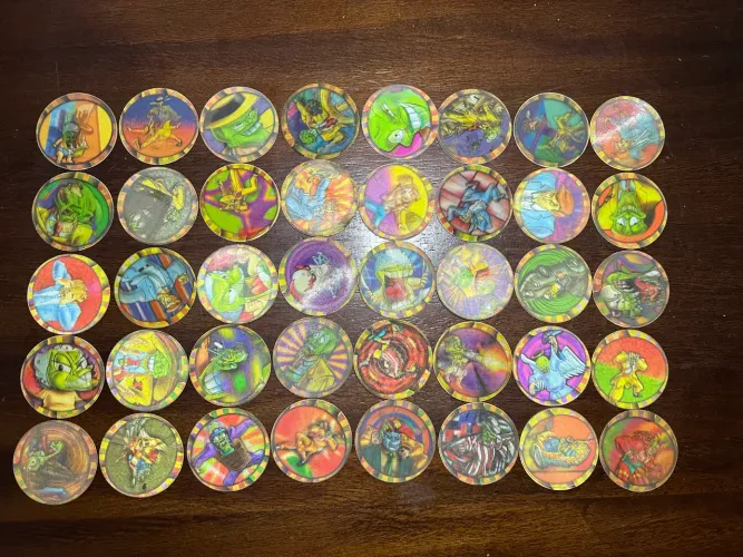 Tazos O máscara ElmaChips 1997