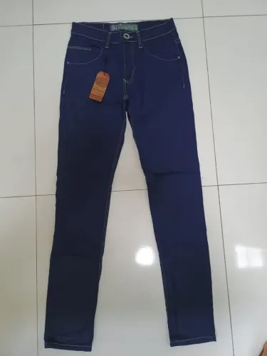 Calça Masculina Jeans Azul Escuro - Conforto e Estilo!