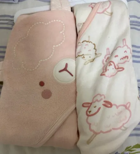 Kit toalha de banho bebê 2 peças ovelha multicor | Carter's Entregue por Riachuelo