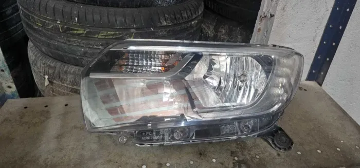 : Farol Esquerdo com Led Renault Sandero e Logan 2021 a 2025    etq23455