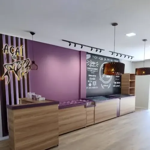 Kit Projeto de móveis e utensílios completos para seu açaí 