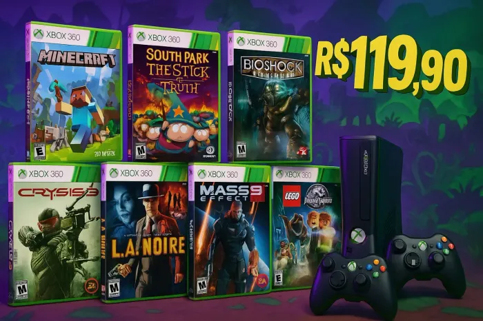 VENDO 7 JOGOS DE XBOX360!!!