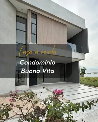VENDO CASA DOIS PAVIMENTOS CONDOMÍNIO BUONA VITA!