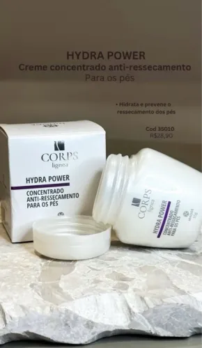 Creme por pés