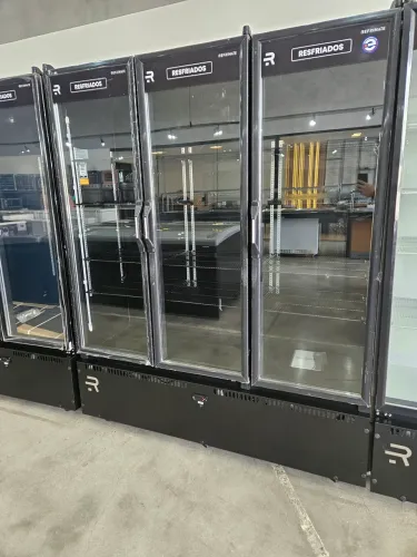 refrigerador 3 portas multiuso para conveniências e mercados - a pronta entrega 