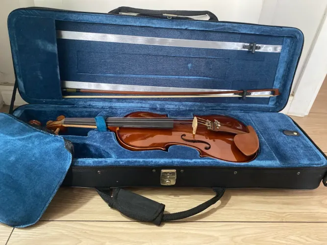 VIOLINO EAGLE VE441 POUQUÍSSIMO USADO COM CASE E ACESSÓRIOS