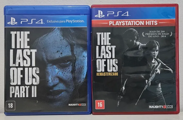 The Last of Us Remasterizado + The Last of Us Parte II (Áudio em Português) - PS4