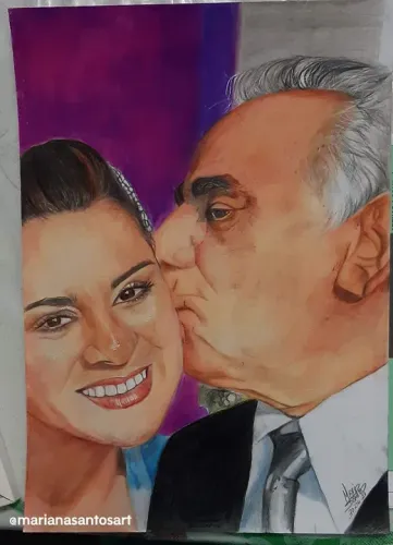 Desenhos realistas personalizados