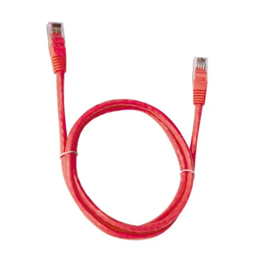 Cabo de Rede RJ-45 2.5M CAT6 PlusCable PC-ETH6U25RD Vermelho Patch Cord - WZetta