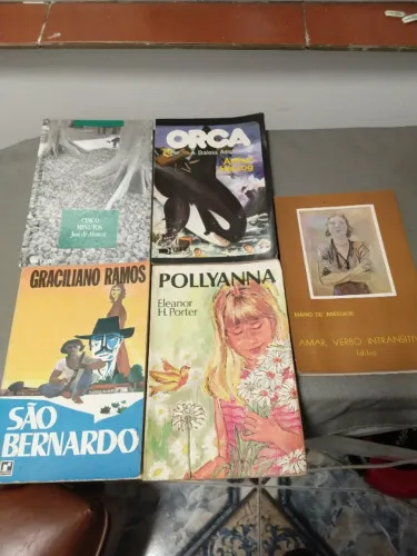 Kit c/ 5 Livros Romance/Conto