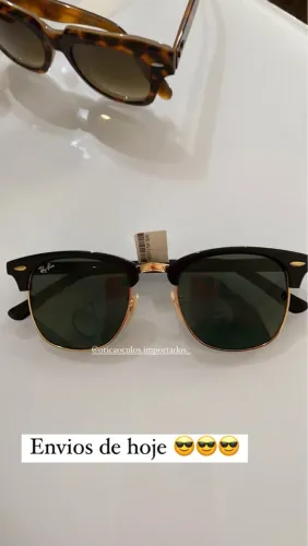 RB3016 51-21 Óculos de Sol Ray-Ban Clubmaster - Original