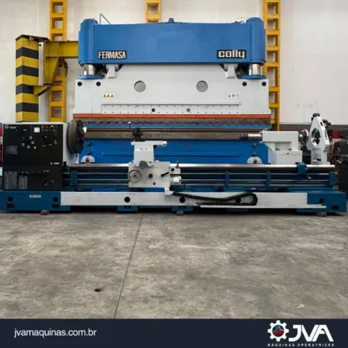 TORNO MECÂNICO ROMI E-55B X 4000 MM