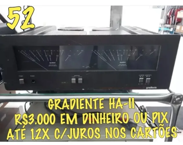 AMPLIFICADOR POWER GRADIENTE HA-II HA-2