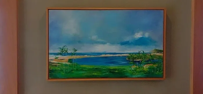 Quadro pintura tinta óleo 