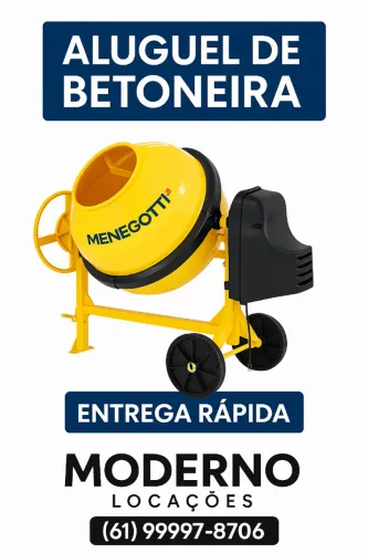 Betoneira Menegotti 400L - DF e Entorno!