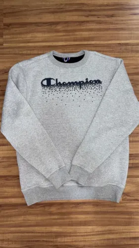 Moletom Champion cinza