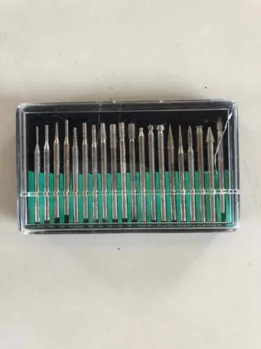 Fresas de diamante para polimento e acabamento - 20 peças