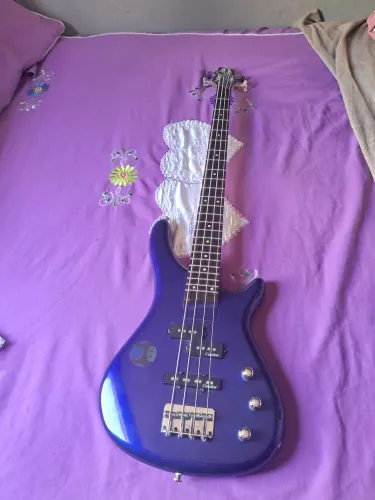 Contrabaixo Condor bx-12 azul cordas novas strinberg