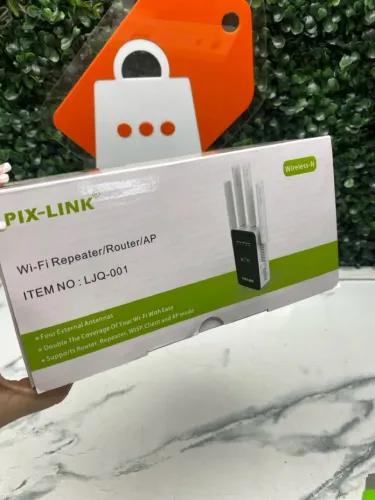 Repetidor de Sinal Wi-Fi PIX-LINK LJQ-001 - 4 Antenas Externas