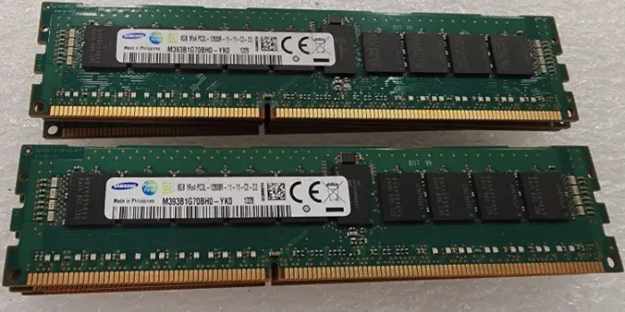Samsung Memória DIMM M393B1G70BH0-YK0 8GB 1GB x 8GB DDR3L 1600MHz 240-Pin