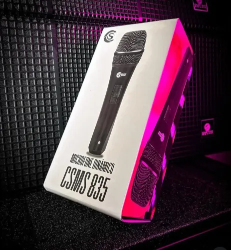 Microfone Custom Sound CSMS 835 profissional 