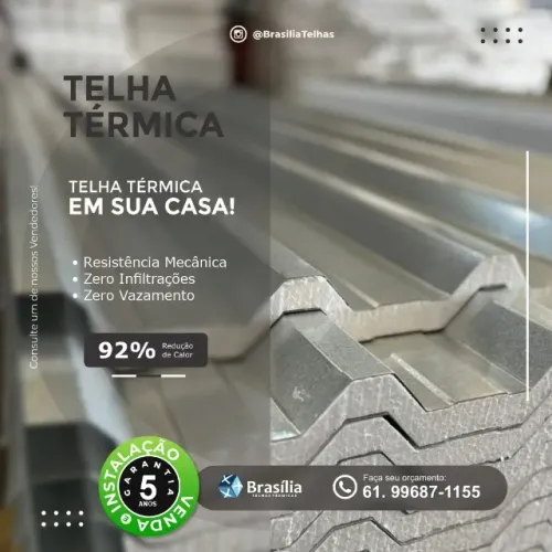 Telhas Isotermicas - Vendas Instalação