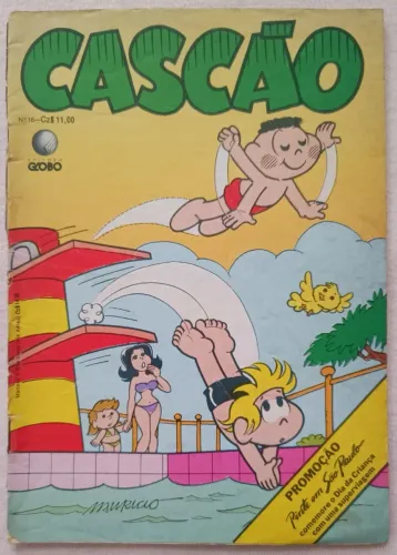 Cascão nº 16 - Globo (1987)
