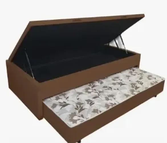 Cama solteiro 3 em 1 Genki Kenko 6x R$153.00