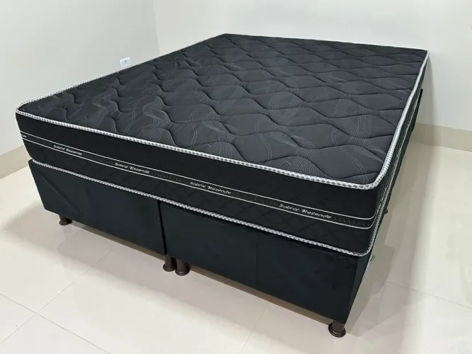 Cama Queen Size Molas Enscadas , Nova 
