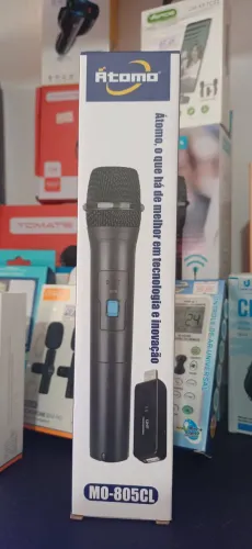 Microfone Sem Fio Atomo MO-805CL
