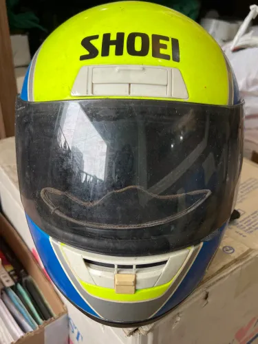 Shoei X8 replica oficial John kocinski 1990 exclusivo colecionável !