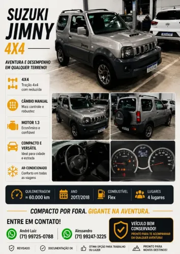 Suzuki Jimny Wide/ /4all 1.3 16V 2018