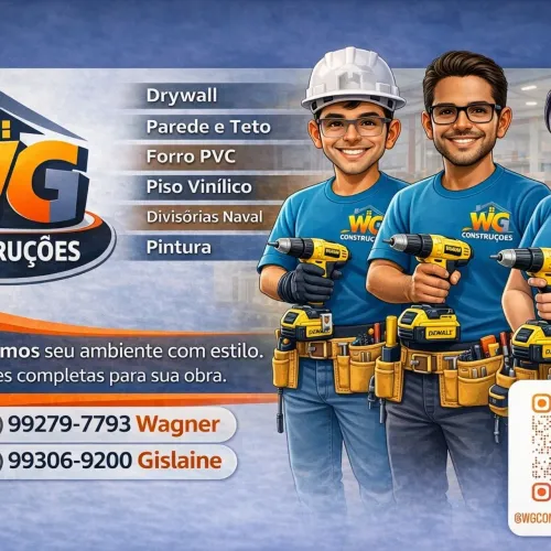 Gesso drywall reforma em geral piso vinílico forro PVC divisórias naval 