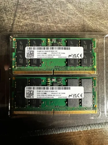 Memória notebook Dell 32gb DDR5