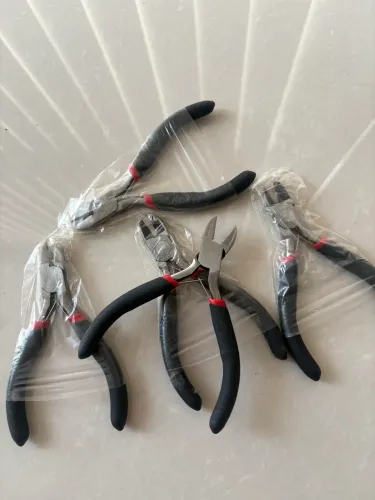 5 alicates pequenos de corte Mini Corte Diagonal Artesanato Bijuteria