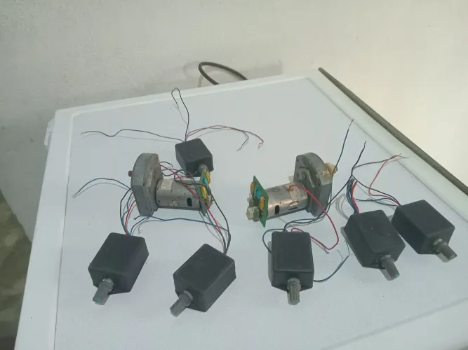 Controlador de Velocidade e motor 24 Wolts