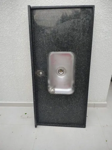 Pia de granito cozinha com cuba de inox
