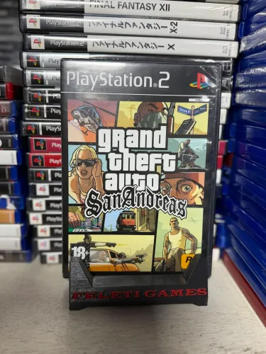GTA San Andreas, PlayStation 2, Play 2. ORIGINAL. *FELETI GAMES*