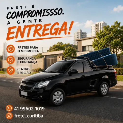 Frete em Todos Bairros de Curitiba e Região Metropolitana